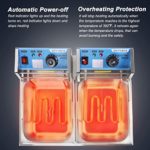 COMKERI Commercial Deep Fryer with Basket, 3600W 20.5QT/20L Electric Deep Fryers for Restaurant or Home Use, Detachable Large Capacity Stainless Steel Countertop Electric Oil Fryer with Temperature Control