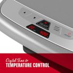 George Foreman GRP4842P Multi-Plate Evolve Grill With Ceramic Grilling Plates  and Waffle Plates, Platinum