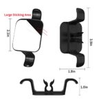 Spacexpando 6 Pack Cord Organizer for Appliances, Upgraded Stick On Kitchen Appliance Cord Winder, Adhesive Cord Wrap Holder for Blender, Coffee Maker, Air Fryer, Stand Mixer (2 White 2 Black 2 Grey)