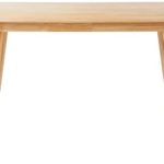 Amazon Basics Solid Wood Kitchen Dining Table, 47 inch, Natural
