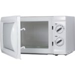 TOMAO CHM660W 0.6 Cubic Feet Microwave Oven, 600 Watt Counter Top Rotary, White-Use the convection fan for fast and even cooking—especially if you like crispy results.
