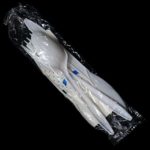 Daxwell Plastic Cutlery Kits, Medium Weight Polypropylene (PP), with Fork, Knife, Teaspoon, Salt, Pepper, Napkin, White, B10001837 (Case of 250), 1-(Pack)