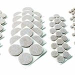 Scotch Felt Pads, Felt Furniture Pads for Protecting Hardwood Floors, Round, Beige, Assorted Sizes Value Pack, 162 Pads