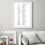 Maya Angelou Quotes Wall Art Positive Quotes Wall Décor Black and White Artwork Phenomenal Woman Wall Art African American Wall Art Inspirational for Office Motivational Wall Décor 16×24 Inch