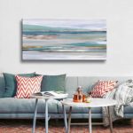 Wall Art Canvas Abstract Art Paintings Modern Artwork Decor for Living Room Bedroom Wall Decor Office Framed Picture Multi Color Abstract Wall Art ( 40” x 20” x 1 Panel )