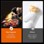 Oil Sprayer for Cooking,210ml Glass Olive Oil Sprayer Mister Spray Bottle – New Upgraded Dustproof Switch Design Oil Spritzer Dispenser Kitchen Gadgets for Air Fryer, Salad, BBQ, Making,Baking,Frying