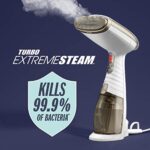 Conair Turbo Extreme Steam Hand Held Fabric Steamer, White/Champagne, One Size