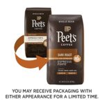 Peet’s Coffee, Dark Roast Whole Bean Coffee – Espresso Forte 32 Ounce Bag