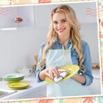 Buryeah 4 Pcs Christmas Kitchen Towels Dish Towels Xmas Deer Truck Farmhouse Dishcloth Absorbent Winter Hand Towel Holiday Tea Cloth Towel for Cooking Seasonal Decor Housewarming Gift (Novel Style)