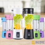 Boon’s portable blender and slushie cup best for smoothie, juice bottles | our personal immersion blender and smoothie cup is 13 OZ Capacity, best blender for shakes and smoothies| Mini Portable Blender Cup (pink)