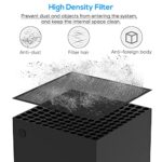 2 Pack Dust Cover Compatible with Xbox Series X, YUANHOT Cooling Fan Filter Dustproof Cover Vent Cover Accessories Kit