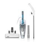 Eureka Lightweight Corded Stick Vacuum Cleaner Powerful Suction Convenient Handheld Vac with Filter for Hard Floor, 3-in-1, Aqua Blue