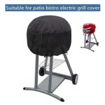 WHAIYIJIA Grill Cover for CharBroil Patio Bistro?Small BBQ Cover Waterproof and Dustproof All-Weather Protective