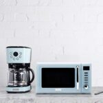 Haden 75032 Heritage Innovative 12 Cup Capacity Programmable Vintage Retro Home Countertop Coffee Maker Machine with Glass Carafe, Turquoise Blue