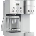 Cuisinart SS-15CGRP1 Coffee Center 12-Cup Coffeemaker and Single-Serve Brewer, Light Grey