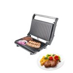 DEECOZY Steak Grill, Smokeless Grill Electric Indoor Hot Grill Sandwich Maker Toaster Fruit Roasting Machine Easy to Clean Non Stick Electric Grill