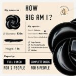 Ecology Reusable Non Disposable Black Veggie Tray for Partys. 13 in, Unbreakable Melamine Not Plastic. Appetizer Sectioned Platter. Vegetables and Fruits. Chip and Dip Serving Dish for entertaining.