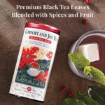 The Republic of Tea – Comfort and Joy Tea, Holiday Spice Blend, 50 Tea Bags, Naturally Caffeinated
