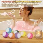 Bath Bombs, Sanyi Bath Bomb Gift Set for Women, 12 Organic Bath Bombs for Kids, Handmade Bath&Spa Fizzies with Essential Oil, Birthday Christmas Mothers Day Gifts for Her/Him/Wife/Girlfriend