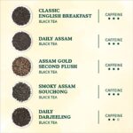 VAHDAM, Black Tea Sampler (10 Teas, 50 Servings) Tea Gift Sets – 100% Natural Black Tea Loose Leaf | Tea Gifts for Women & Men | Healthy Coffee Replacement, Tea Variety Pack