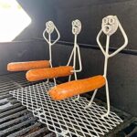 3 in 1 Hot Dog Roaster Sticks Set Bonfire and Grill Accessories for Fish Balls Sausages Tomatoes