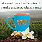 Kauai Hawaiian Ground Coffee, Vanilla Macadamia Nut Flavor (10 oz Bag) – 10% Hawaiian Coffee from Hawaii’s Largest Coffee Grower – Bold, Rich Blend