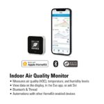 Eve Room – Indoor air quality sensor to monitor air quality (VOC), temperature & humidity, Apple HomeKit technology, Bluetooth, Thread