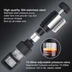 STARESSO (Upgrade Portable Espresso Machine – Manual Espresso with Rich & Thick Crema, Mini Coffee Maker Using Ground Coffee & Espresso Pods, Portable Espresso Maker for Travel Camping Office Home