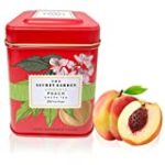 Secret Garden Organic Peach Ceylon Green Tea – 50 Packets – Natural Antioxidant Rich Herbal Leaf Teabags – USDA Certified 100% Organic and Non-GMO – Caffeinated