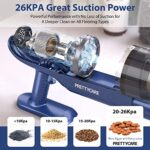 Cordless Vacuum Cleaner,Stick Vacuum with 26KPa Powerful Suction,6 in 1 Vac with Brushless Motor,Up to 45Mins Runtime,LED Touch Display, Lightweight Vacuum for Hard Floor Carpet Pet Hair,PRETTYCARE P1