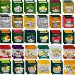 Tea Bags Sampler Assortment in Pouch Bag ( 30 Count) – Perfect Variety in Pouch Bag – Gifts for Family, Friends, Coworkers
