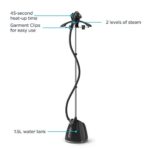 Rowenta IS2461 Garment Steamer, 45-second heat-up, Black