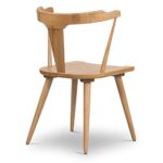 POLY & BARK Enzo Dining Chair, Oak