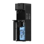Brio Self Cleaning Bottom Loading Water Cooler Water Dispenser – Black Stainless Steel – 3 Temperature Settings – Hot, Room & Cold Water – UL / Energy Star Approved