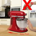 Mixer Mover Sliding Mats for KitchenAid Stand Mixer With Two Cord Organizers Slider Mat Pad Kitchen Appliance Slide Mats Pads Compatible with KitchenAid 4.5-5 Qt Tilt-Head Stand Mixer Artisan Classic