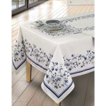 Avanti Linens – Table Runner, Kitchen Décor, 72″ (Spode Blue Portofino)
