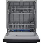 Frigidaire FFCD2418U 24 Inch Built In Dishwasher with 5 Wash Cycles, 14 Place Settings, Hard Food Disposer, Quick Wash, NSF Certified, Energy Star Certified (Black Stainless Steel)