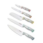 Cuisinart C77CR-10P 10pc Stainless Steel ColorCore™ Color Rivet Set with Blade Guards