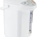 Zojirushi Micom Water Boiler and Warmer, 169 oz/5.0 L, White & Made in Japan Neuro Fuzzy Rice Cooker, 5.5-Cup, Premium White