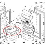 UPGRADED Lifetime Appliance Parts 242071301 Door Shelf Bin for Frigidaire Refrigerator