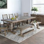 Kosas Home Quincy Dining Tables, Desert Gray