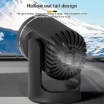 Portable Heater for Car That Plugs Into Cigarette Lighter 12V 150W Heating & Cooling Fan 2 in 1 Modes Car Heater