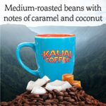 Kauai Hawaiian Ground Coffee, Coconut Caramel Crunch Flavor (10 Ounces) – 10% Hawaiian Coffee from Hawaii’s Largest Coffee Grower – Bold, Rich Blend