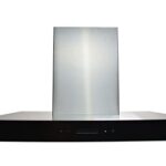 Blue Ocean 30″ RHKE3 Stainless Steel Wall Mount Kitchen Range Hood | 760 CFM | PRO PERFORMANCE | LED Lights | LCD Touch Panel w/Digital Clock | Ducted/Ductless Convertible Duct