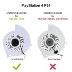 YEECHUN PS4 CPU Cooling Fan Replacement for Sony Playstation 4 CUH-12XX CUH-1200 CUH-1200AB01 CUH-1200AB02 CUH-1215A CUH-1215B KSB0912HE-CK2MC + Full Tools