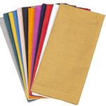 Multicolor Cloth Napkins – Set of 12 Pure Cotton Everyday Lunch Dinner Napkin – Holiday Birthday Party Gift – Soft Washable Absorbent Reusable Napkin Christmas Cloth Napkins Multi Pack