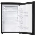 Danby DAR026A1BDD-6 2.6 Cu.Ft. Mini Fridge, Compact Refrigerator for Bedroom, Office, bar, countertop, E-Star Rated in Black