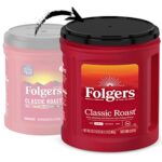 Folgers Classic Roast Medium Roast Ground Coffee, 33.7 Ounces (Pack of 6)