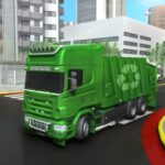 City Trash Truck Simulator Trash Cleaner Garbage Truck Game: Junkyard Keeper Dump Truck Driving Game 3D