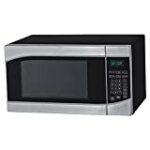 Avanti MT9K3S 0.9 Cubic Foot Microwave Oven, 11″ x 19″ x 13.8″, Stainless Steel, Black